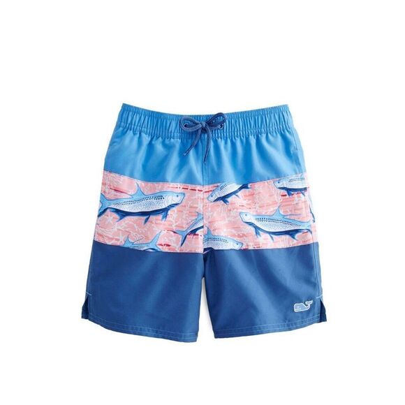 Vineyard Vines Other - Vineyard Vines Boys Pieced Tropical Chappy Shorts Swim Trunks - XL (18)